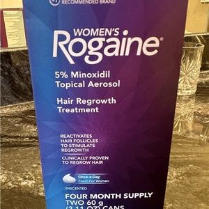 Women’s Rogaine 4 month Supply Exp 7/2024